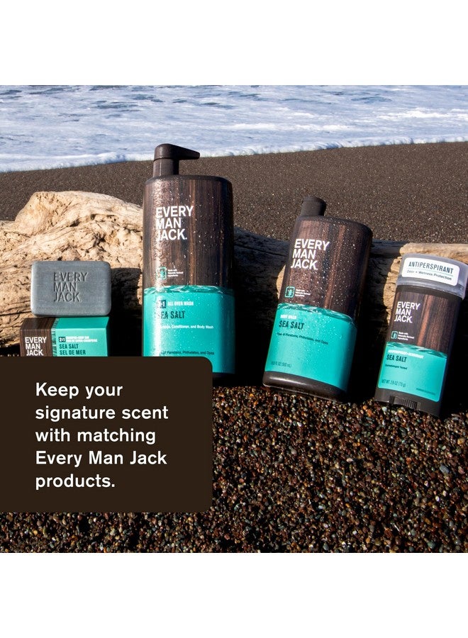 Every Man Jack Beard Butter Rejuvenate Soften And Styles Beard With Light Hold Light Sea Salt Scent Made W/Naturally Derived Ingredients Like Cocoa Butter And Shea Butter 4Oz  - Image 5