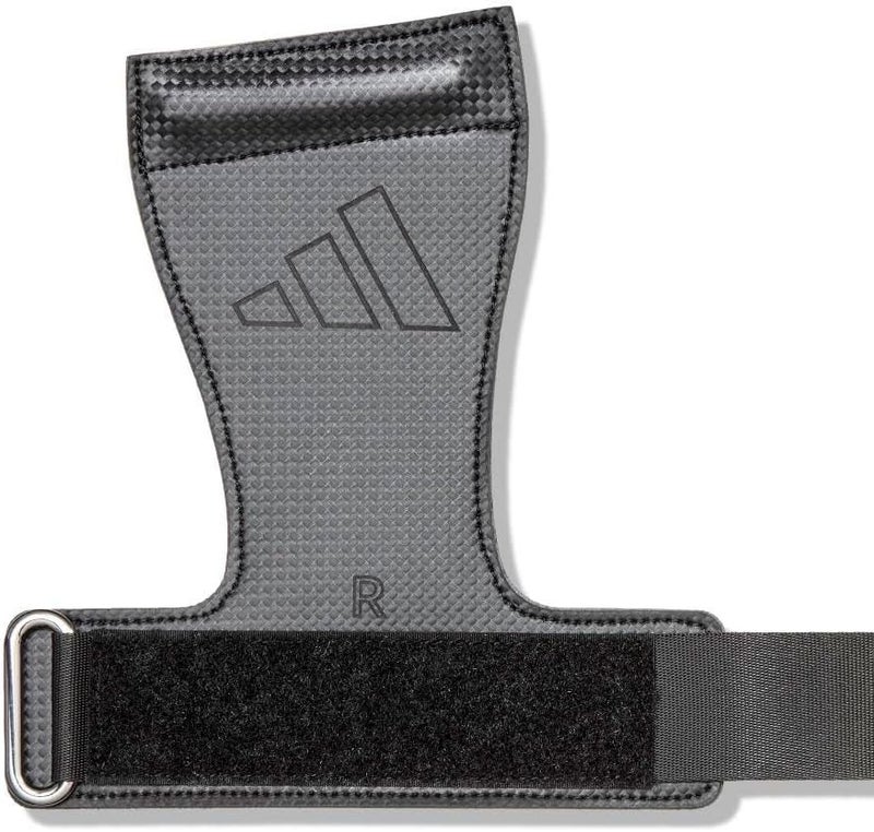 ADIDAS Lifting Grips - Black/White - L/XL - Image 3