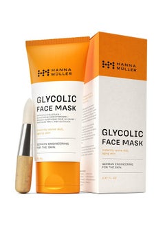 8% Glycolic Acid Face Mask Exfoliating Face Mask Helps Reduce Acne Marks Fine Lines And Wrinkles Chemical Exfoliant For Face & Brightening Face Mask Face Peeling Treatment For Sensitive Skin