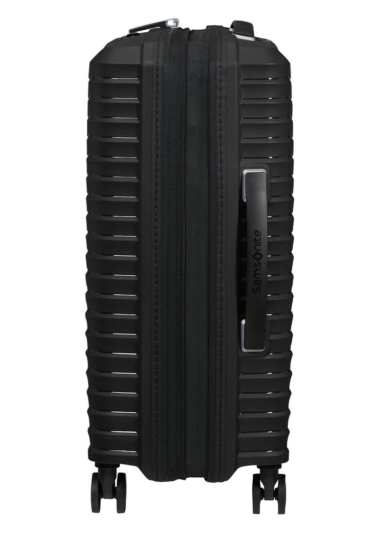 Samsonite Upscape Suitcase Cabin Size 55 cm / 20 inch, 4 Spinner Wheels, Polypropylene, Black|Inner Mesh Pocket|Expandable|Removable Divider|TSA Lock|USB Port - 10 Years International Warranty - Image 2