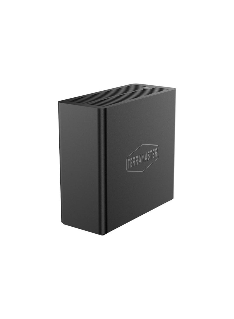 TERRAMASTER TERRAMASTER D4 SSD NVMe Enclosure - 4bay USB4 40Gbps Type-C, USB Storage Supports 4 x M.2 NVMe 2280 SSDs, Mobile App for Data Backup Included (Diskless) - Image 1
