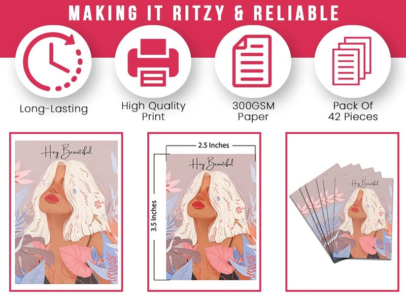 D2c D2C 300Gsm Thick Card For Jewellery Card | Earrings Card | Necklace Packaging | Display (Pack of 42 Cards) - Image 3