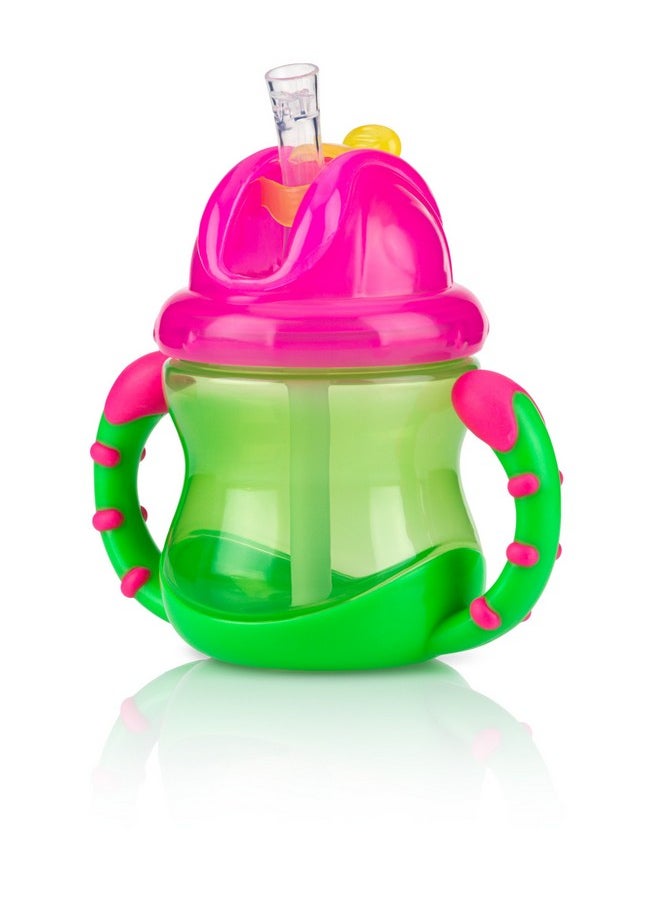 Nuby - Two Handle Flip N' Sip Straw Cup - Image 1