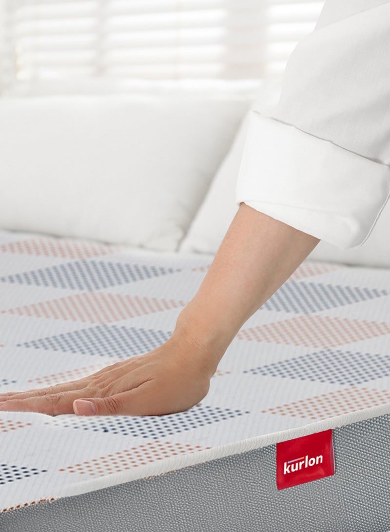 Kurlon Kurl-On Dual Mattress | Dual Comfort | Soft & Firm Support | Dual Reversible Mattress | High Resilience (HR) Foam | Twin Size Bed Mattress| 200Lx120Wx20H cm | 10 Yrs Warranty - Image 4