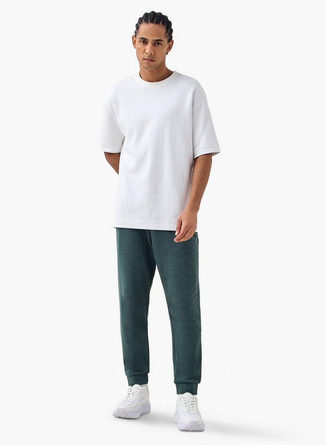 Kappa Embroidered Joggers with Drawstring Closure and Pockets - Image 2