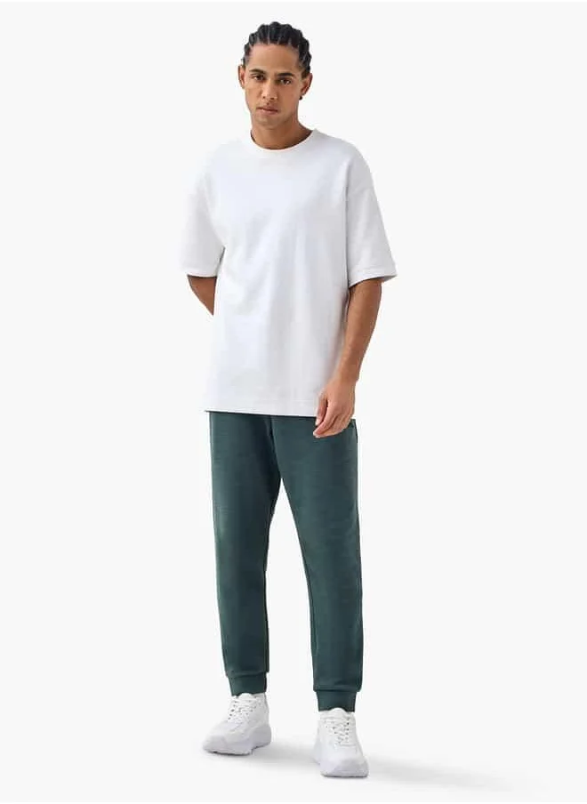 كابا Kappa Embroidered Joggers with Drawstring Closure and Pockets