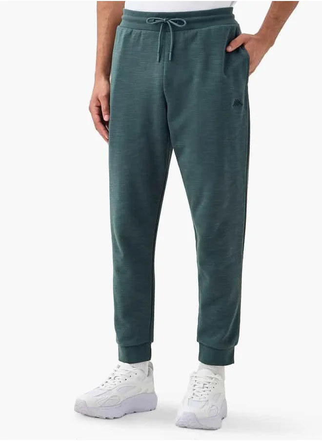 كابا Kappa Embroidered Joggers with Drawstring Closure and Pockets
