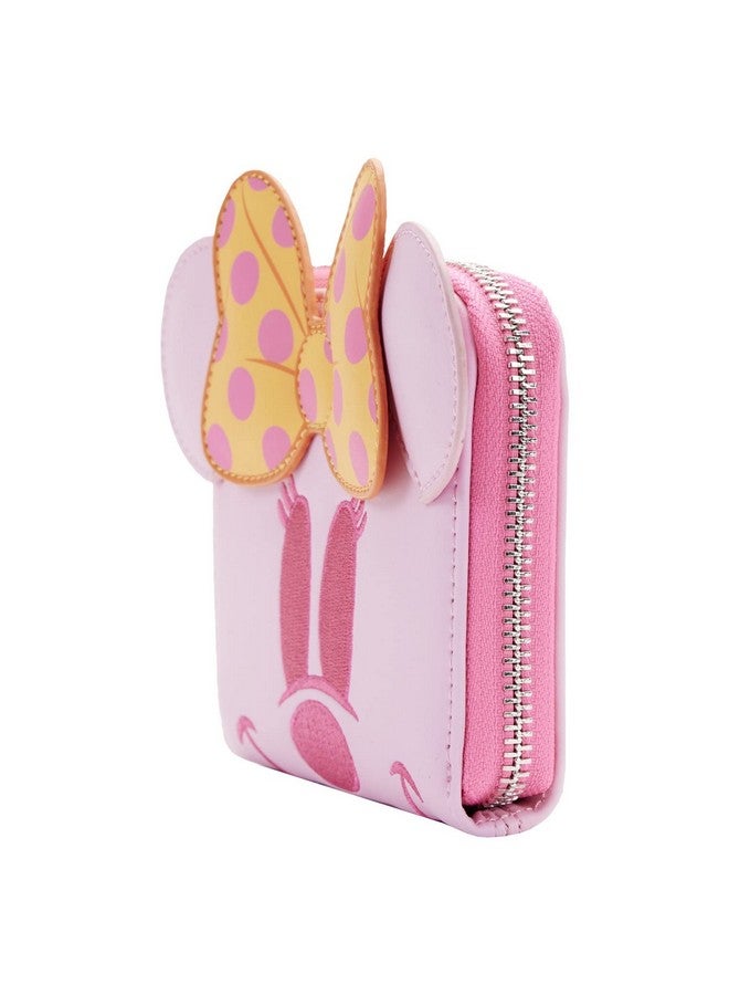 Loungefly Disney Pastel Ghost Minnie Glow In The Dark Women'S Ziparound Wallet - Image 3