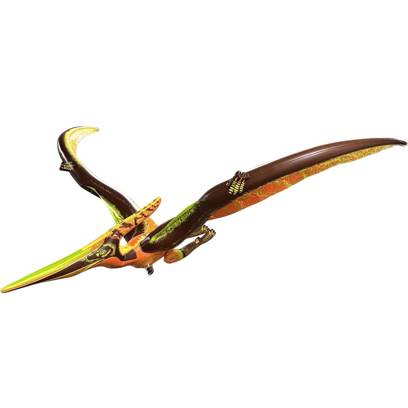 Jet Creations نفخ ديناصور بترانوذون من جيت كريشنز بحجم 57 بوصة مناسب لتزيين حفلات السباحة وأعياد الميلاد للأطفال والبالغين متعدد الألوان - Image 2