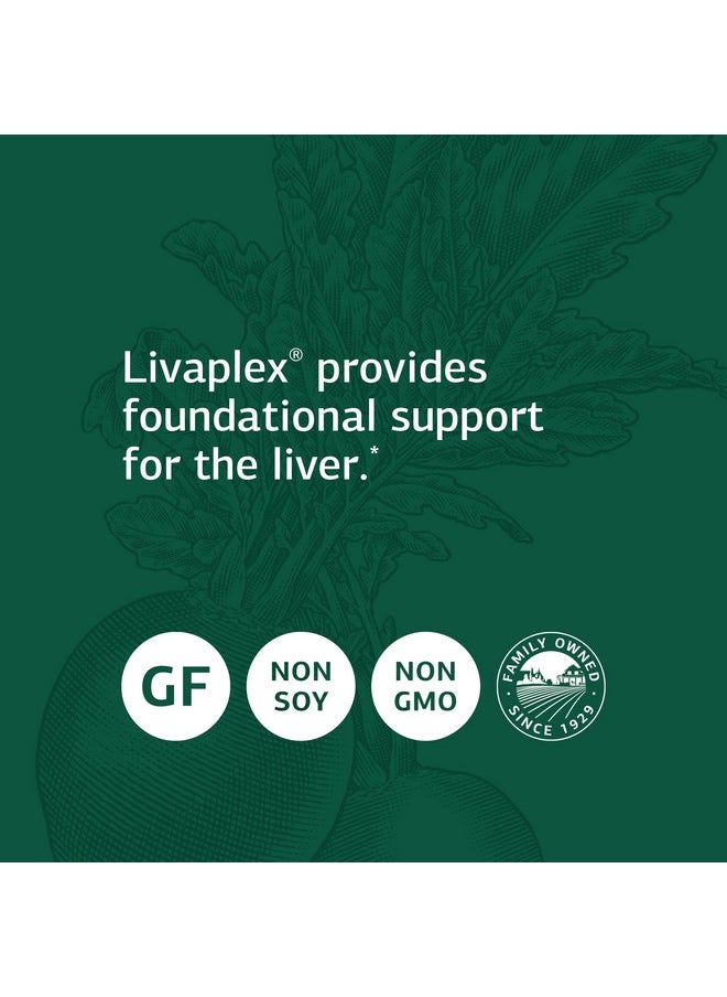 Standard Process - Livaplex Whole Food Bowel Digestion And Digestive Health Liver Health And Gallbladder Support With Spanish Black Radish Betaine Hydrochloride And Organic Carrot 90 Capsules - Image 1