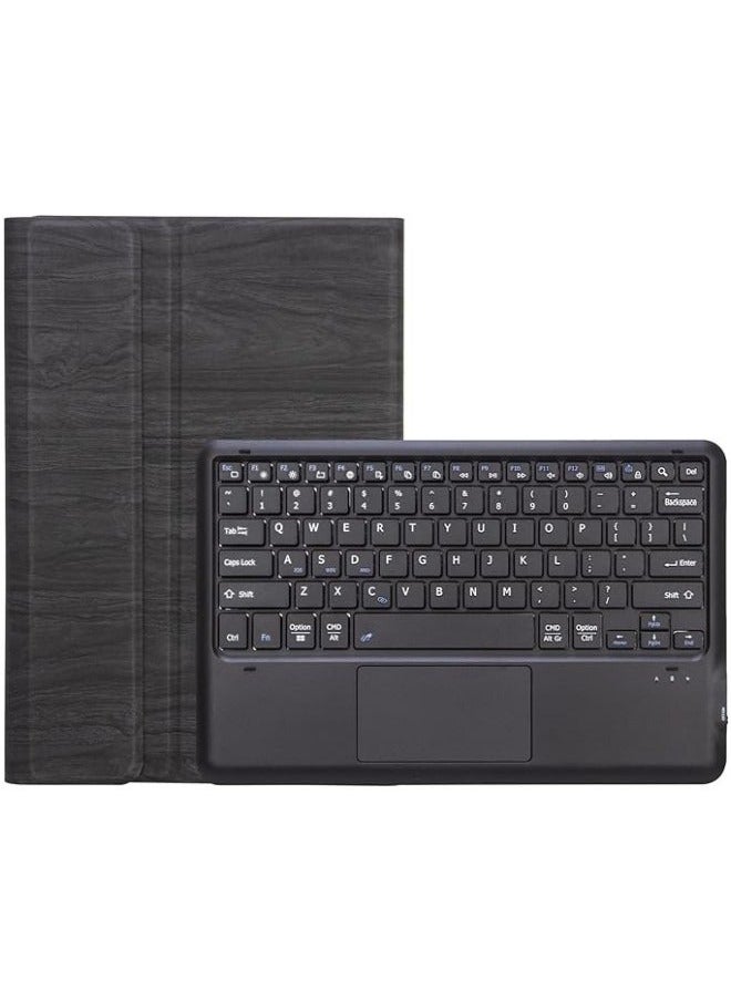 Generic - Arabic and English Keyboard Cover Case Compatible with Surface Pro 4/5/6/7, Leather Tablet Protective Wireless Removable Bluetooth & Trackpad Mouse - Image 1