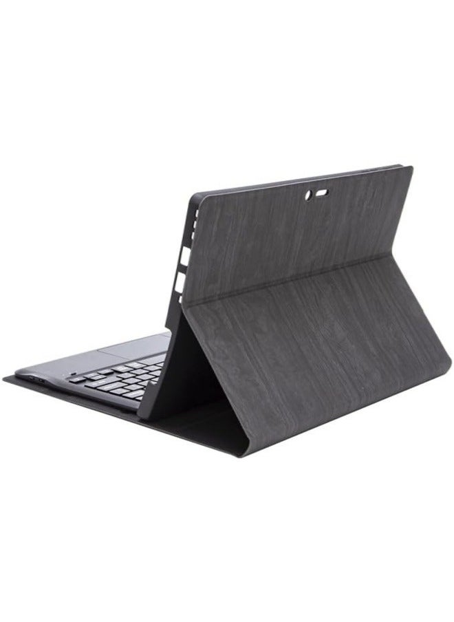 Generic - Arabic and English Keyboard Cover Case Compatible with Surface Pro 4/5/6/7, Leather Tablet Protective Wireless Removable Bluetooth & Trackpad Mouse - Image 1