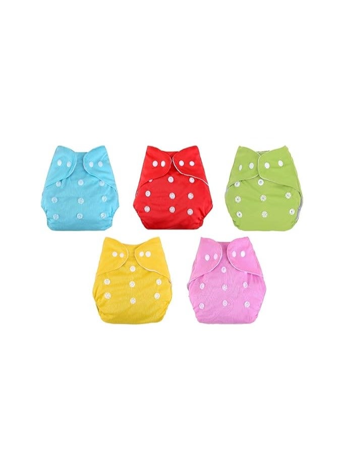 حفاض قماشي للأطفال قابل للتعديل والغسيل - Image 3