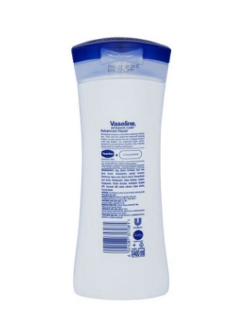فازلين لوشن العناية المركزة للإصلاح المتقدم للجسم أبيض 400 مل - Image 2