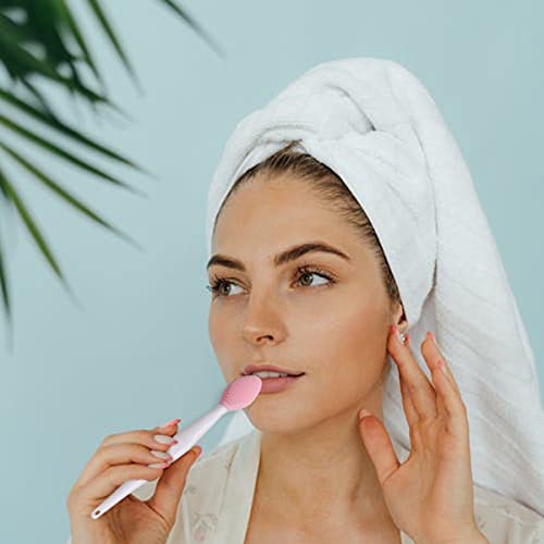 ZYYC 10 PCS Double-Sided Silicone Lip Scrubber for Smoother and Fuller Lips - Image 3