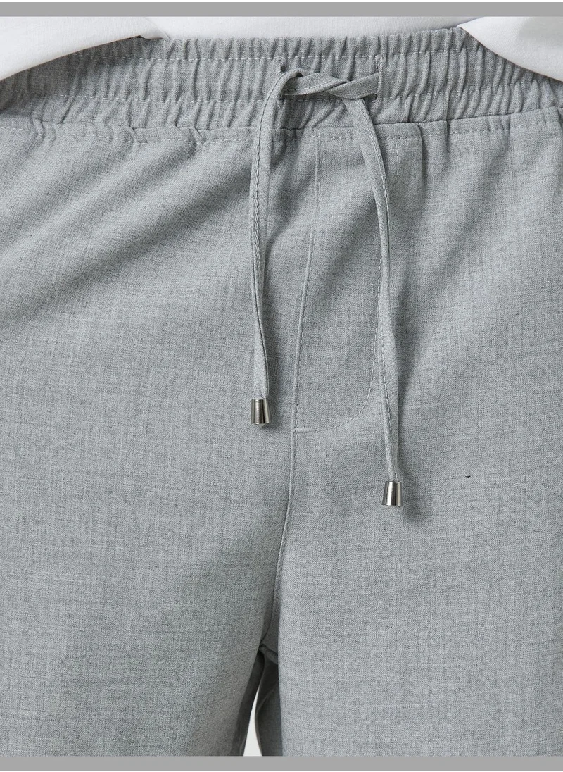 كوتون Basic Shorts Drawstring Pocket Detailed