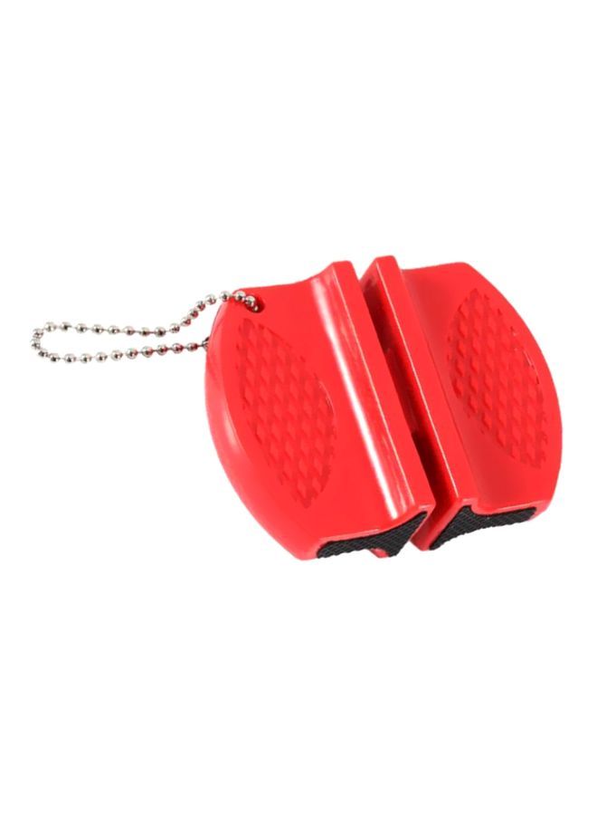 NIBEMINENT Portable Knife Sharpener Red/Black - Image 1