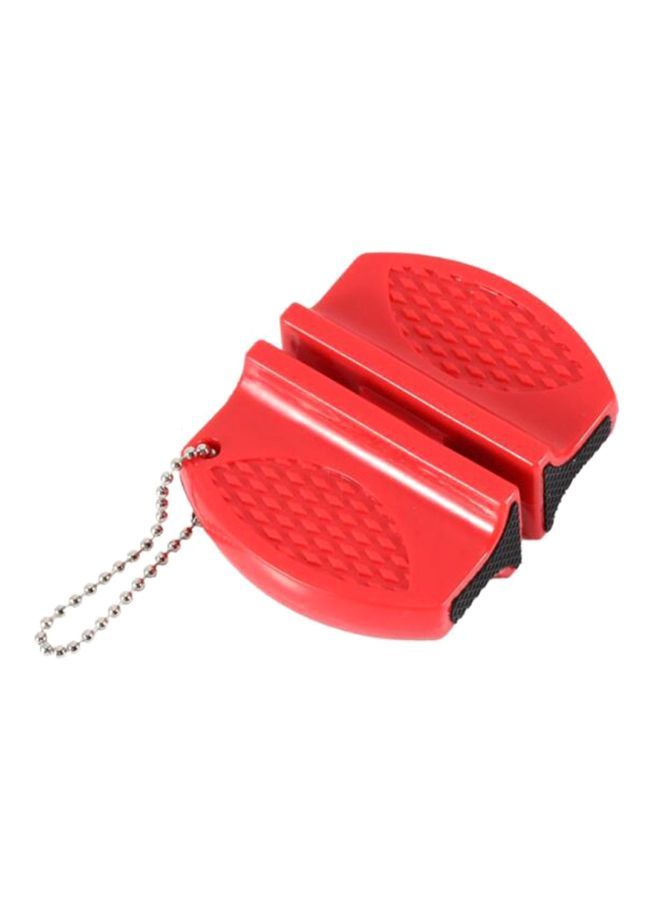 NIBEMINENT Portable Knife Sharpener Red/Black - Image 2