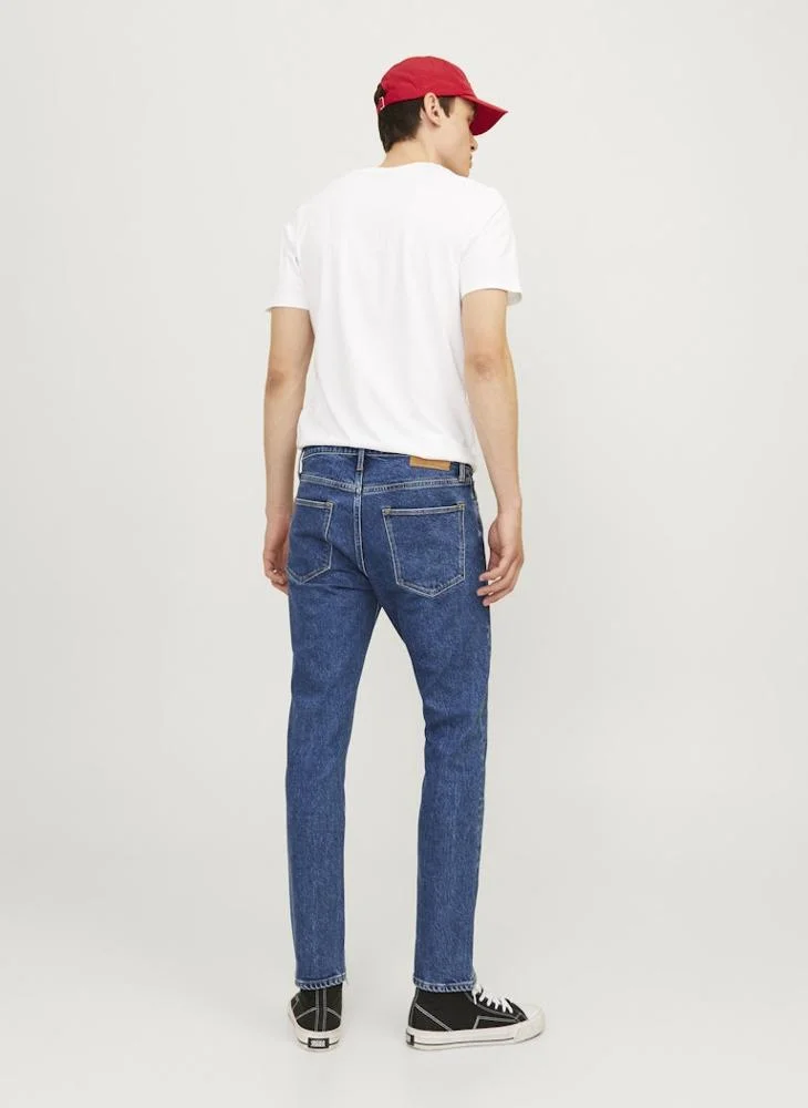 JACK & JONES Iclark Evan Stright Fit Jeans