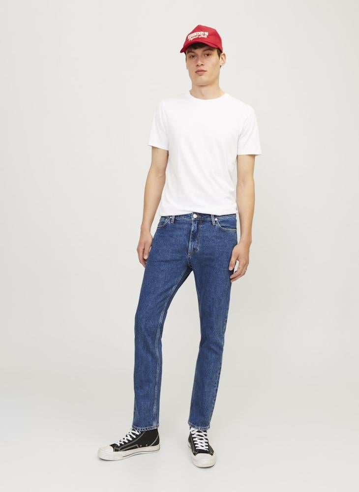 JACK & JONES Iclark Evan Stright Fit Jeans  - Image 5