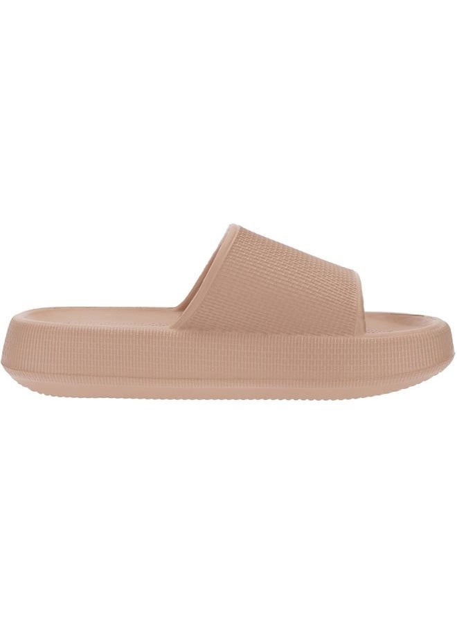 BRONAX Pillow Slippers for Women and Men | House Slides Shower Sandals | Extremely Comfy | Cushioned Thick Sole, Brown, 9-10 Women/7.5-8.5 Men - Image 4