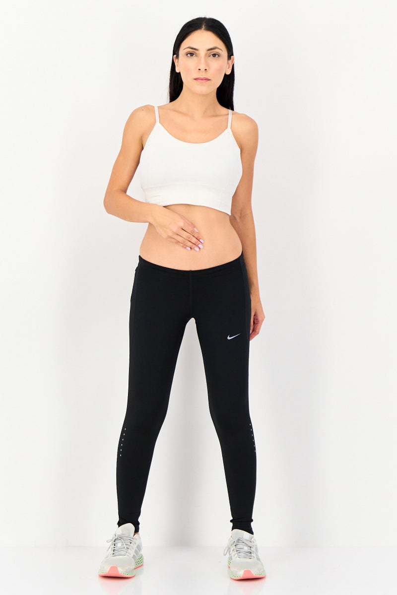 Nike  leggings جري رياضية للنساء، سوداء - Image 4