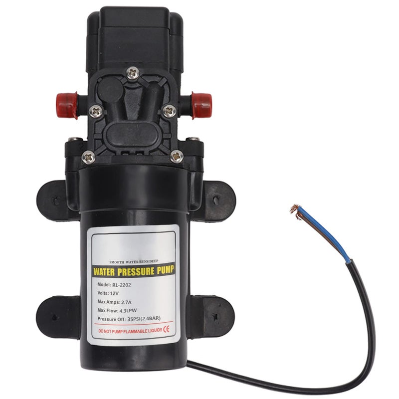RL 2202 مضخة غشاء ذاتية التحضير عالية الضغط 12 فولت لأنظمة المياه - Image 2