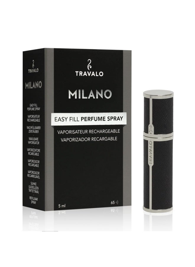 Travalo Milano Hd Deluxe Pocket Atomiser Black - Image 1