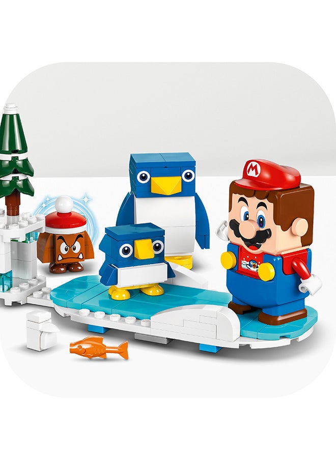 LEGO - 71430 Super Mario Penguin Family Snow Adventure Expansion Set For Kids, Includes A Goomba Figure, Gift Toy For Boys, Girls And Gamers Aged 7 And Over (228 Pieces) - Image 1