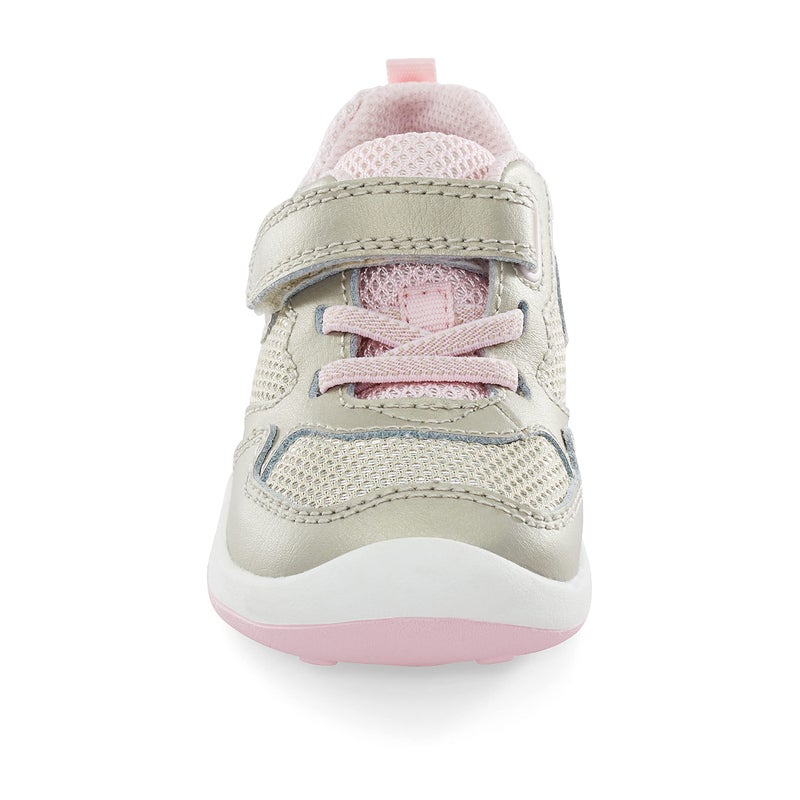 Stride Rite Toddler Girls SRT Winslow Athletic Sneaker, Champagne - Image 2