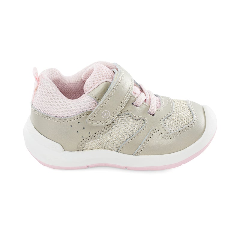 Stride Rite Toddler Girls SRT Winslow Athletic Sneaker, Champagne - Image 3
