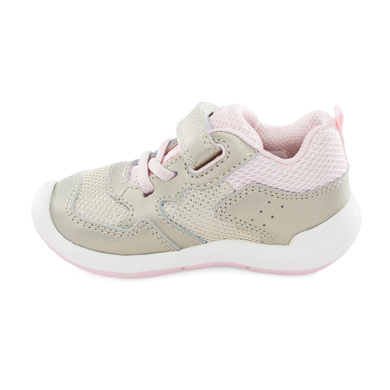 Stride Rite Toddler Girls SRT Winslow Athletic Sneaker, Champagne - Image 5