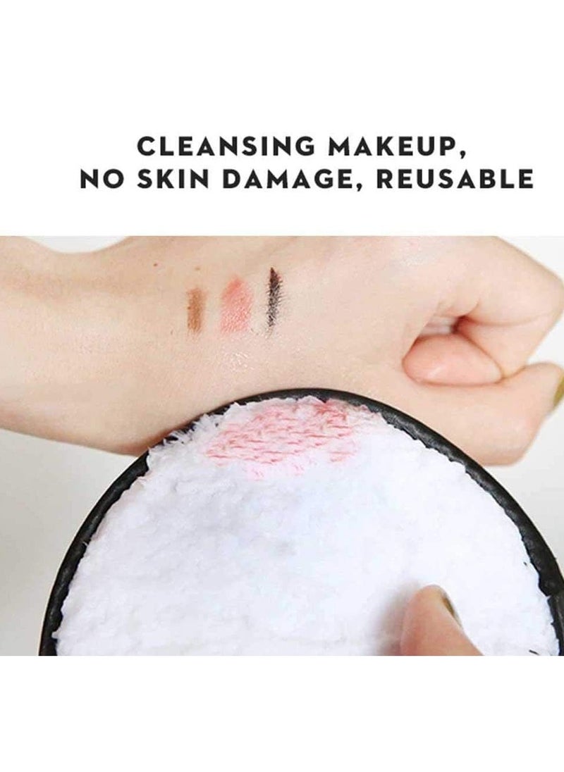 SUNISA - Make Up Removal Sponge Double Layer Reusable For Home And Salon Use Multicolor Pack Of 1 - Image 1