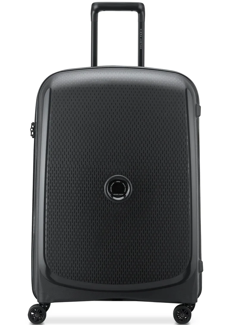 Belmont Plus 71 Cm Non-Expandable 4 Double-Wheeled Check-In Luggage Trolley - Black