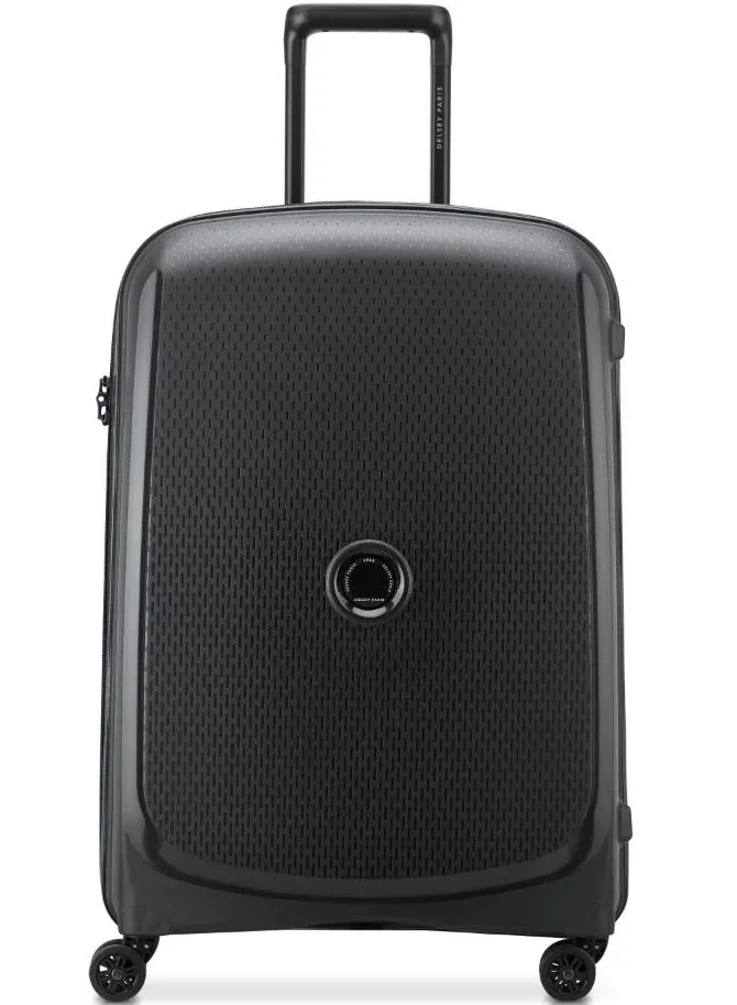 DELSEY Paris Belmont Plus 71 Cm Non-Expandable 4 Double-Wheeled Check-In Luggage Trolley - Black