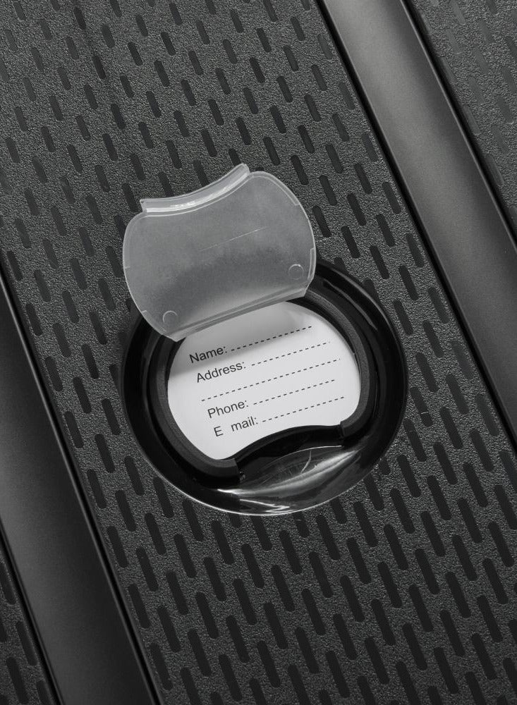 DELSEY Paris Belmont Plus 71 Cm Non-Expandable 4 Double-Wheeled Check-In Luggage Trolley - Black - Image 3