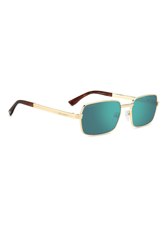 DSQUARED2 D2 0192/S Sunglasses Gold Oval - Image 2