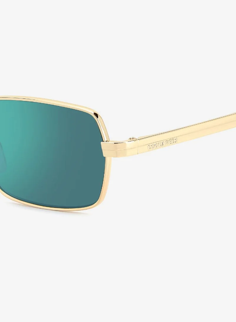 Dsquared2  DSQUARED2 D2 0192/S Sunglasses Gold Oval  | Best Price UAE