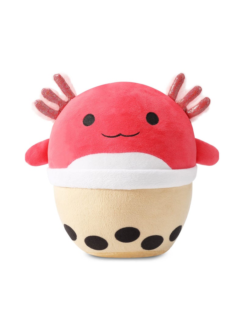 SYOSI Boba Plush Pillow SYOSI Cute Boba Stuffed Animal Bubble Tea Plushie Doll Pillow for Boys and Girls Party Favor Home Decoration 11.8In  - Image 1