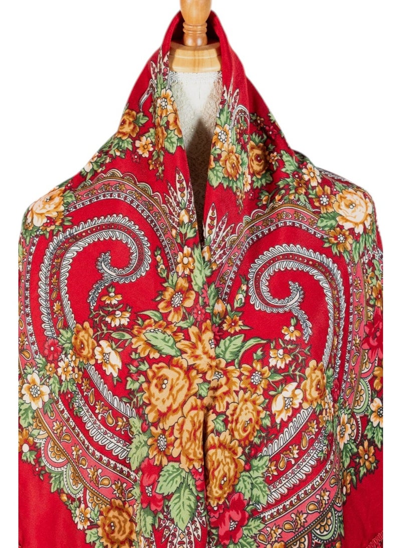 دىدانيالا شال نسائي قطن بشرّابات من إلميرا - Image 3