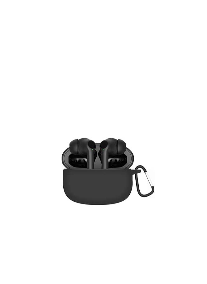 Generic - Silicone Case Compatible with Oraimo Freebuds 3C Portable Protective Case Cover With Hook - Image 1