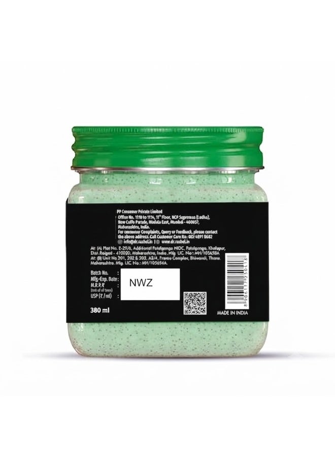 Aloe Vera Scrub For Face & Body (380 Ml) | All Skin | Cleanser Scrub For Deep Exfoliation | Dead Skin Remover| Tan Removal | Blackhead Remover - Image 2