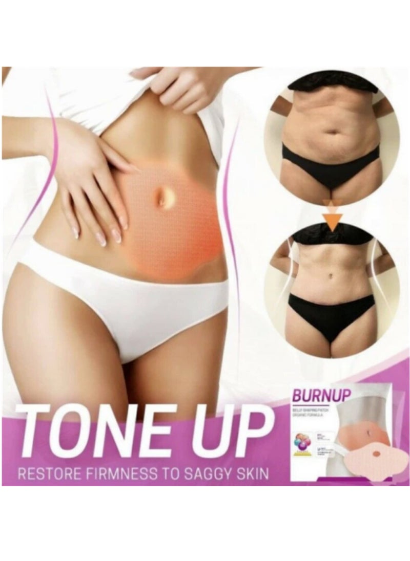 SYOSI - 10 Piece Belly Shaping Patch, Belly Shaping Patch, Belly Shaping Patch, Firming and Shaping Contouring Patch Slimming Body Wrap, Belly Fat Burner, Tighten Slimming Wonder Patch - Image 1