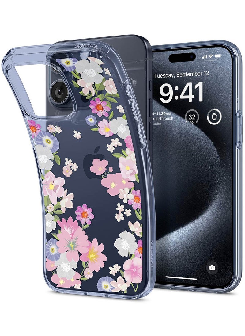 Spigen Liquid Crystal for iPhone 15 Pro Case Cover - Blossom  - Image 1