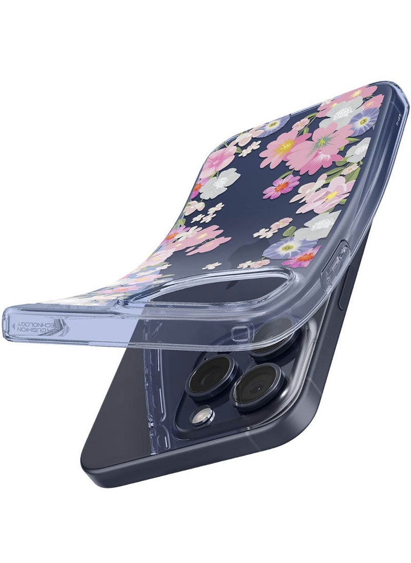 Spigen Liquid Crystal for iPhone 15 Pro Case Cover - Blossom  - Image 2
