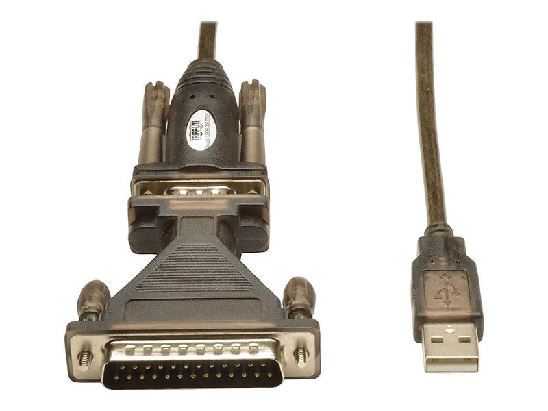 تريب لايت كابل محول من USB إلى RS232 تسلسلي من USB-A إلى DB25 DB9 ذكر/ذك�� 5 أقدام (U209-005-DB25) - Image 3