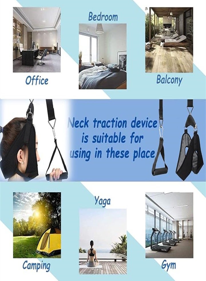 Home use neck pain relief, for stretching and adjustment, adjustable neck support, for fixing the cervical spine  - Image 5