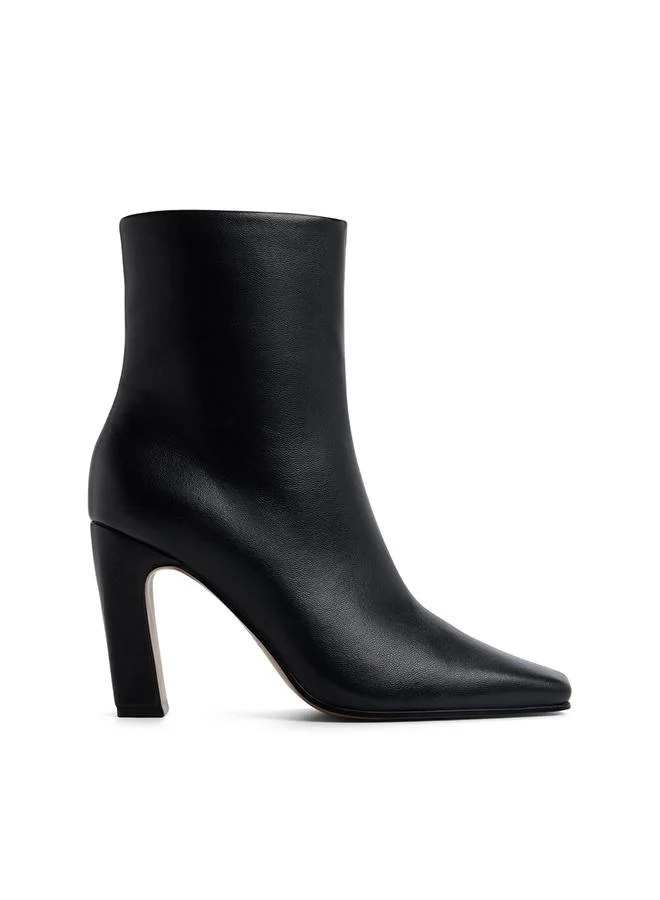 Call it Spring Myaa Ladies Black Ankle Boots