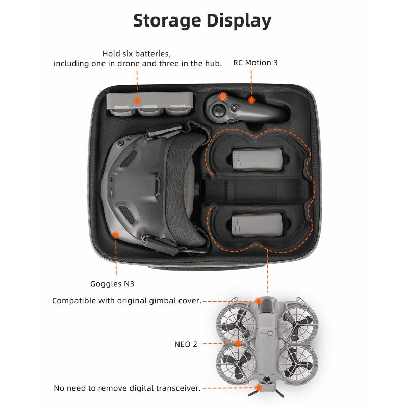 High Strength Water Resistant Travel Storage Bag With Interior Dividers Standard - Image 4