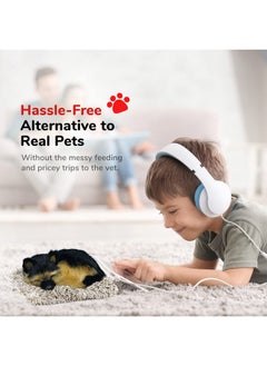 Perfect Petzzz Minis Baby German Shepherd, Realistic, Life-Like Stuffed Interactive Plush Toy, Electronic Pets, Companion Pet Puppy With 100% Handcrafted Synthetic Fur  - Image 3